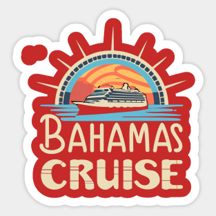 Bahamas Cruise 2024 Sticker